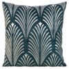 Fluwelen kussensloop met print JQP-08