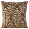 Fluwelen kussensloop met print JQP-09