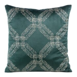 Fluwelen kussensloop met print JQQ-09