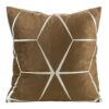 Fluwelen kussensloop met print JQR-02