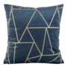 Fluwelen kussensloop met print JQS-01