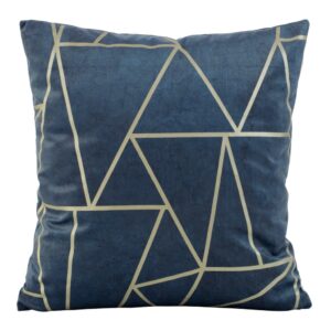 Fluwelen kussensloop met print JQS-01