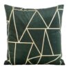 Fluwelen kussensloop met print JQS-02