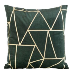 Fluwelen kussensloop met print JQS-02