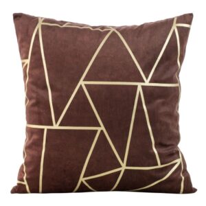 Fluwelen kussensloop met print JQS-04