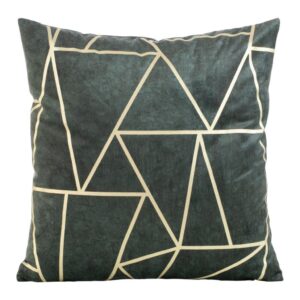 Fluwelen kussensloop met print JQS-06