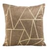 Fluwelen kussensloop met print JQS-09