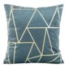 Fluwelen kussensloop met print JQS-11