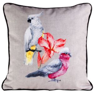 Fluwelen kussensloop met print JQX-01