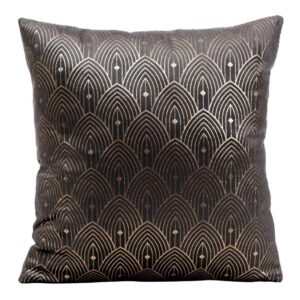 Fluwelen kussensloop met print JWU-01