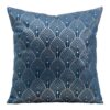 Fluwelen kussensloop met print JWU-02