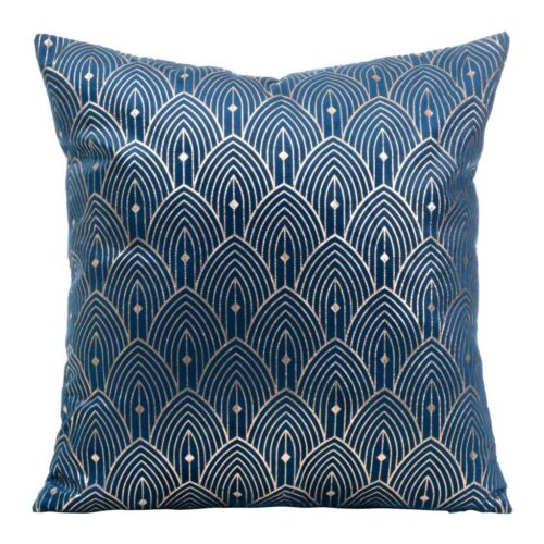 Fluwelen kussensloop met print JWU-02