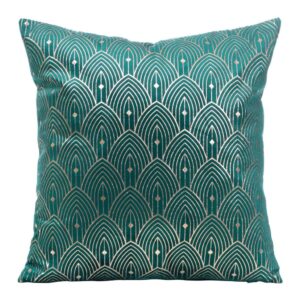 Fluwelen kussensloop met print JWU-06