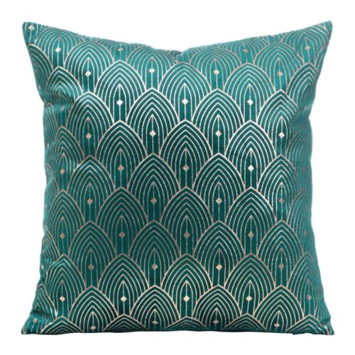 Fluwelen kussensloop met print JWU-06