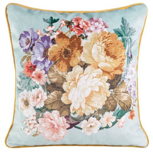 Fluwelen kussensloop met print JXL-02