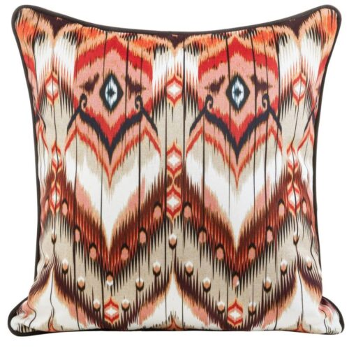 Fluwelen kussensloop met print JXT-01