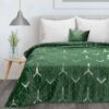 Dekensprei Geometrisch Zilver K114-A