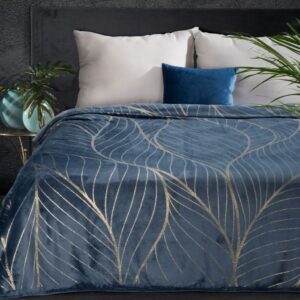 Dekensprei Goud Blad K125-B