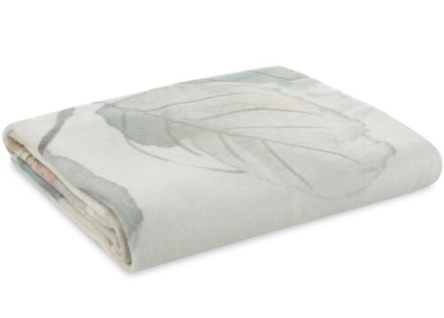 Deken met bloemenprint K148-A