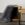 Deken met bontstructuur donkergrijs 200x220