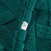 Deken teddy met visgraatreliëf K167-10