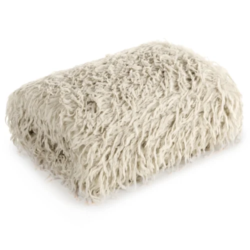 K181-01a.webp Dubbelzijdige deken van bont K181-01 beige