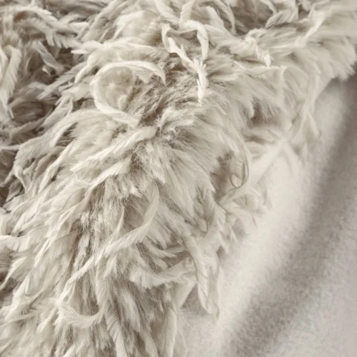 K181-01d.webp Dubbelzijdige deken van bont K181-01 beige