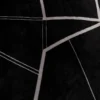 Deken microvezel met geometrisch patroon KFB-11