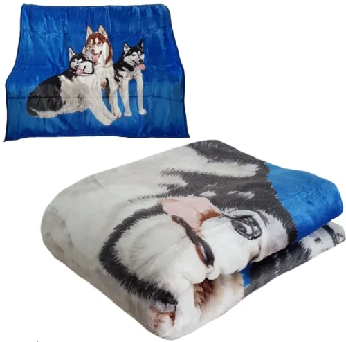Deken KW2 blauw