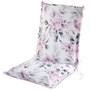 Waterdicht Tuinkussen - Wit, Roze & Grijs 45x90cm