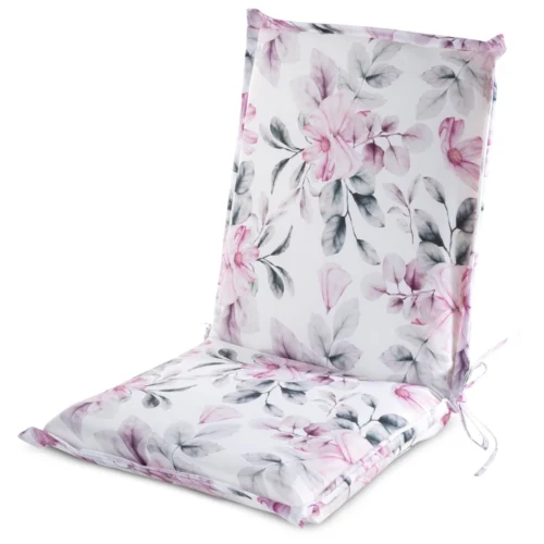 Waterdicht Tuinkussen - Wit, Roze & Grijs 45x90cm