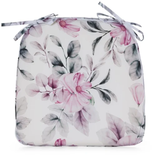 Waterdicht Tuinkussen - Wit, Roze & Grijs (40x38)