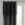 Velours Ringgordijn met Ruches Zwart x 2 stuks OP=OP