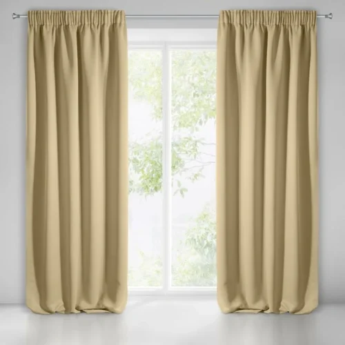 Verduisterend Plooigordijn - Beige