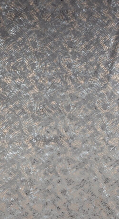 Velours gordijn met metallic print ZDQ-04