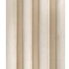 Velours ringgordijn beige ZKAK-04
