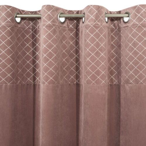 Velours gordijn met print ZKCD-03