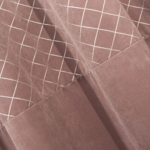 Velours gordijn met print ZKCD-03
