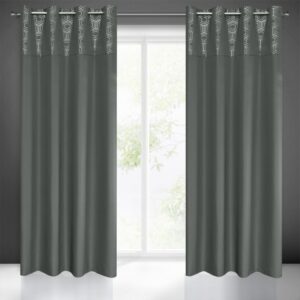 Decoratief gordijn met ringen ZKDC-02