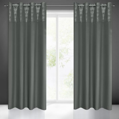 Decoratief gordijn met ringen ZKDC-02