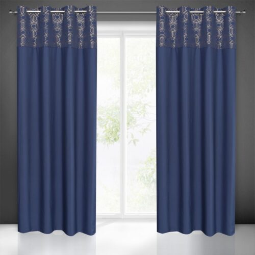 Decoratief gordijn met ringen ZKDC-03