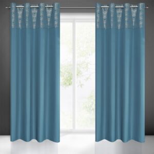 Decoratief gordijn met ringen ZKDC-04
