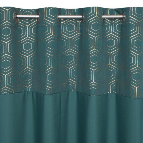 Decoratief gordijn met ringen ZKDC-06