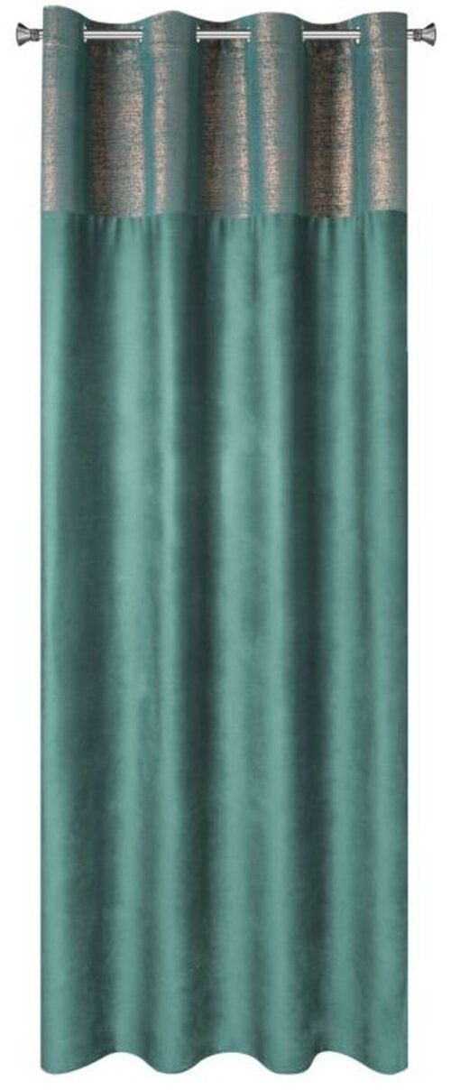 Velours gordijn met ringen ZKDE-02