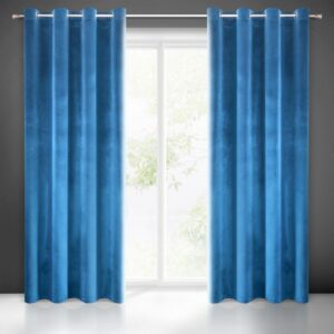 Velours gordijn met ringen ZKDN-03
