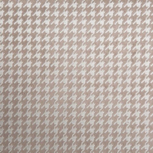Gordijn met pied-de-poule print ZKED-01