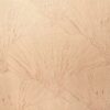 Velours Ringgordijn met Bloemen - Beige
