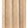 Velours Ringgordijn met Bloemen - Beige