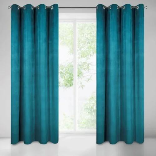 Velours gordijn ZKEY-01