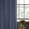 Jacquard fluwelen gordijn met ringen ZKIA-01